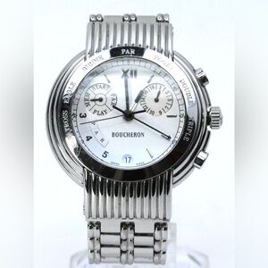 Boucheron Reflect Solis Ladies Stainless Steel Quartz Watch